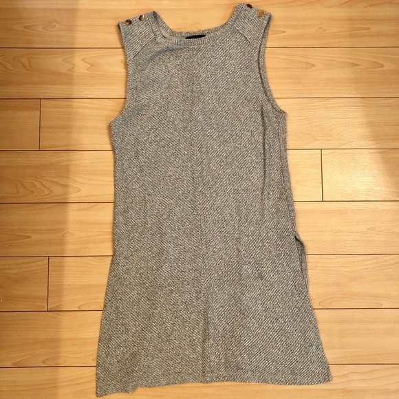 Ribbed Split Hem Tank / Tunic - Picture 5 of 5